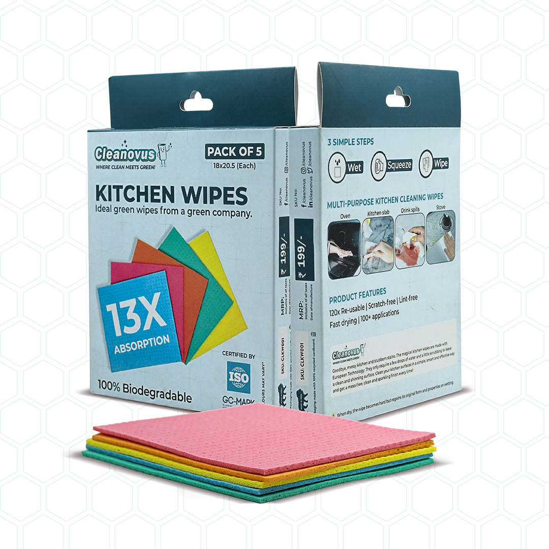 Kitchen Wipes - Pack of 5
