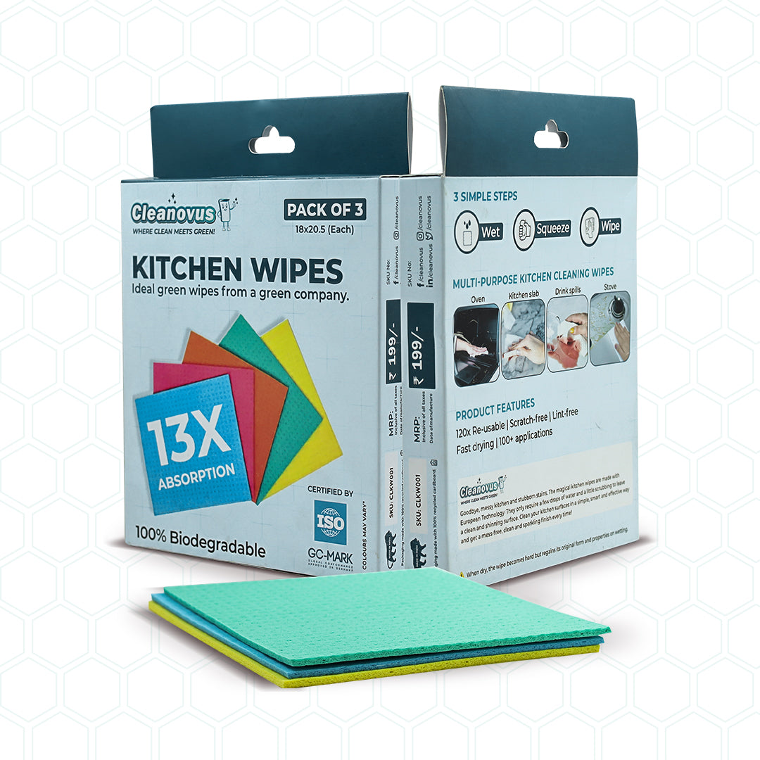 Kitchen Wipes - Pack of 3