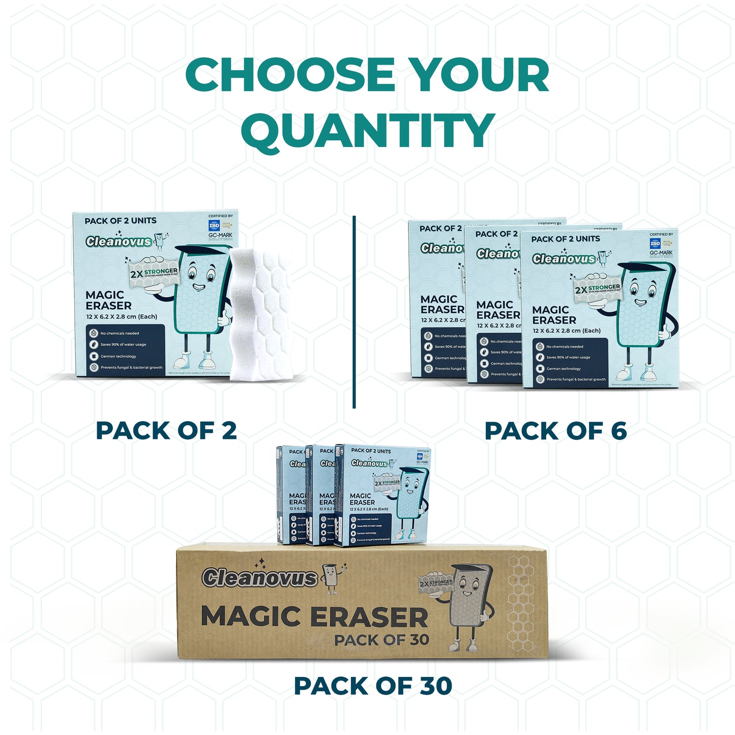 Magic Eraser - Pack of 30