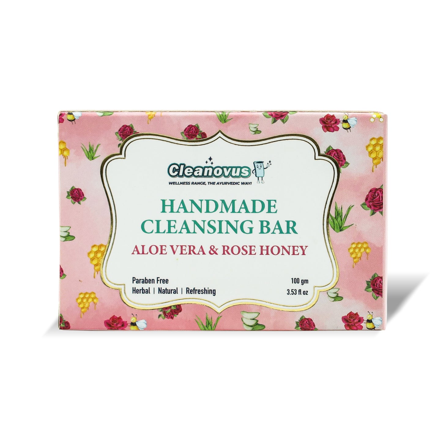 Soap Pack of 3 - Aloe vera & Rose Honey Ayurvedic