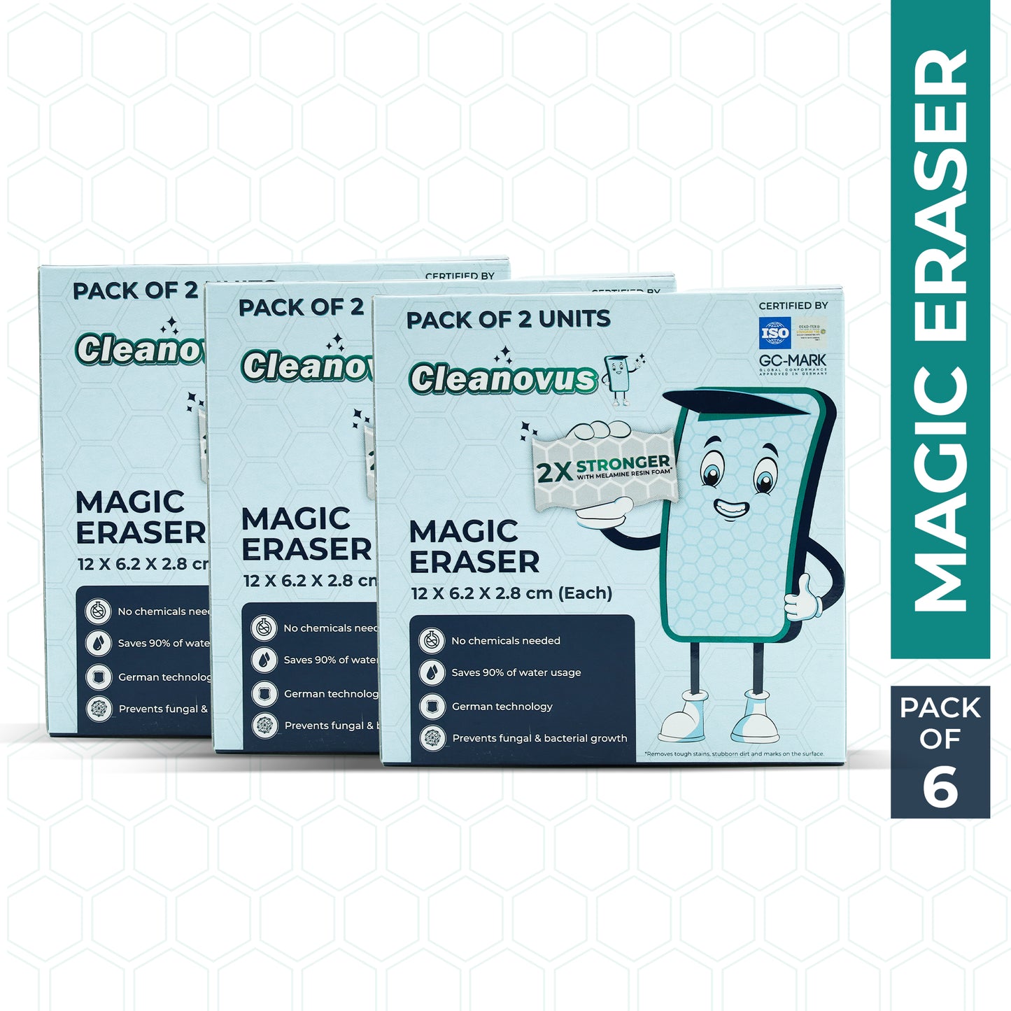 Magic Eraser - Pack of 6